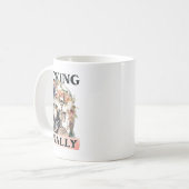 ついにブライズメイド スケルトン ブライド グルーム ハロウィン コーヒーマグカップ (正面左)