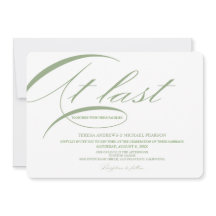 ついにモダンカリグラフィーウエディンググリーン