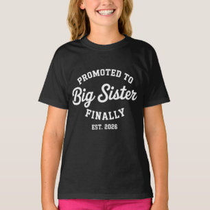 ついに上の妹・姉になった2026年 妊娠・出産 Tシャツ