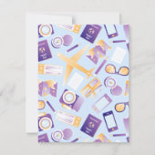 ついに休暇を取り、夏にまた旅をする セーブザデート (正面)