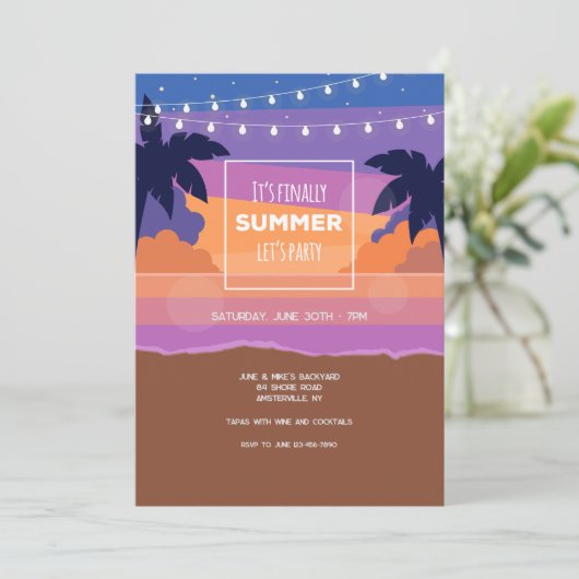 ついに夏 招待状 (スタンド正面)