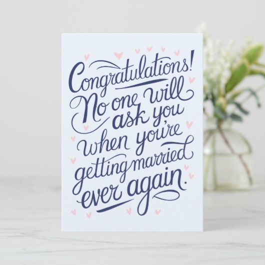 ついに夫婦おもしろいに結婚なる 招待状 (スタンド正面)