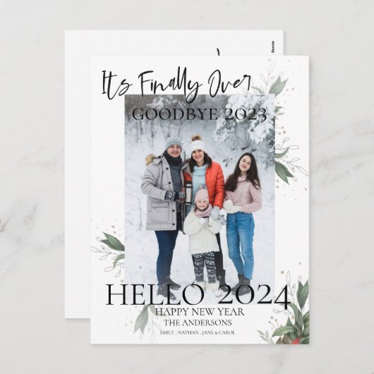 ついに完成したエレガントフローラ台本 シーズンポストカード (正面/裏面)