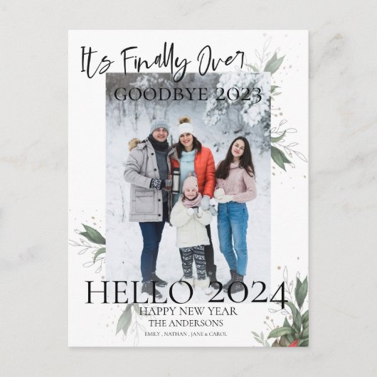 ついに完成したエレガントフローラ台本 シーズンポストカード (正面)