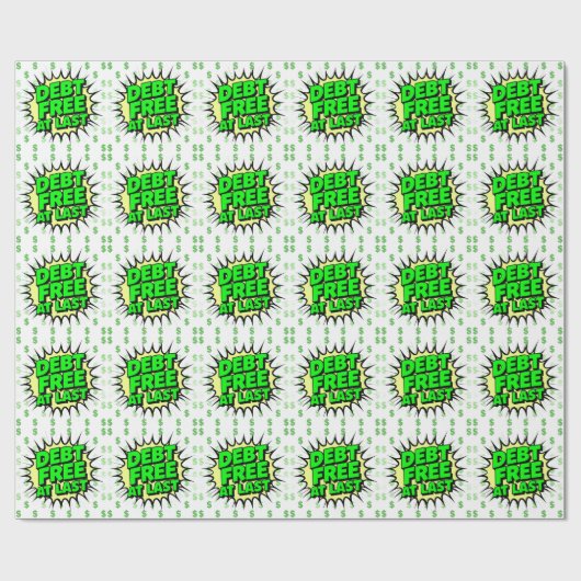 ついに完済 ラッピングペーパー (フラット)
