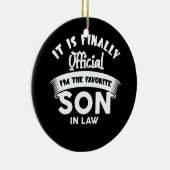 ついに法お気に入りの官だ セラミックオーナメント (右)