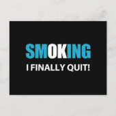 ついに禁煙できた - 禁煙できたご褒美 ポストカード (正面)