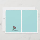 ついに結婚しました 結婚式後の披露宴招待状 招待状 (裏面)