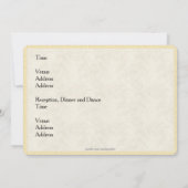 ついに結婚するよ！ 面白い国際カップル カード (裏面)