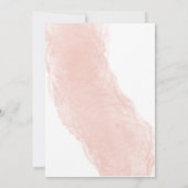 ついに結婚式のお知らせ 招待状 (裏面)