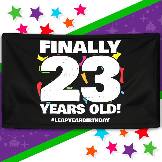 ついに閏年閏日92歳の誕生日 2月29日 横断幕