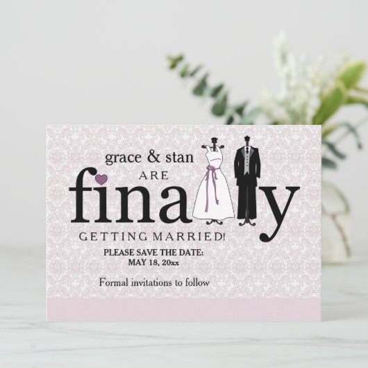 ついにSave the Dateのお知らせです セーブザデート (スタンド正面)