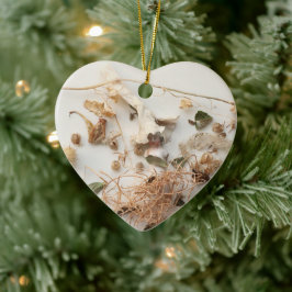 つかの間の瞬間 セラミックオーナメント