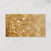 つかまえる目シックなデザイン 名刺 (裏面)