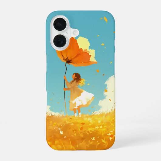 つかむ iPhone 16ケース (裏面)
