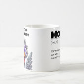 つきっきり解説ママ コーヒーマグカップ (中央)