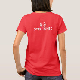 つけて下さい。 調整して下さい。 引続き注目して下さい。 女性のTシャツ Tシャツ