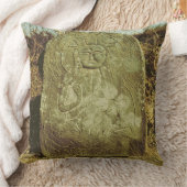 つけられていた菩薩、韓国語、c.985広告(花こう岩) クッション (ブランケット)