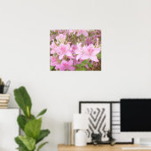 つつじの花のクローズアップ写真 ポスター (ホームオフィス)