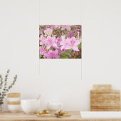 つつじの花のクローズアップ写真 ポスター (キッチン)