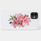つつじの花の水彩画 Case-Mate iPhoneケース (裏面(横))