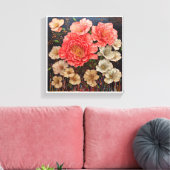 つつじ キャンバスプリント (インサイチュ (リビング))