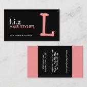 つづりを出せ！~ Monogram名刺 名刺 (正面/裏面)