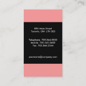 つづりを出せ！~ Monogram名刺 名刺 (裏面)