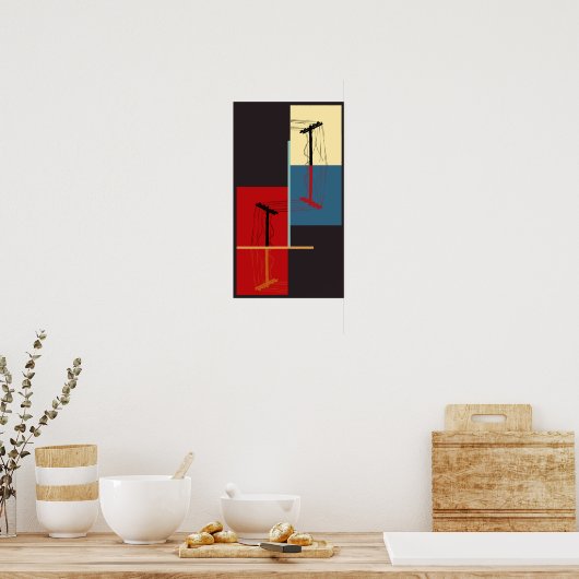 つながりなし ポスター (キッチン)