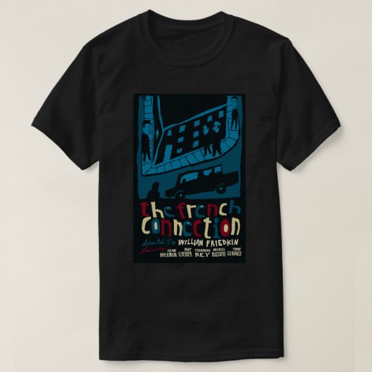 つながりフランスの映画 Tシャツ (デザイン正面)