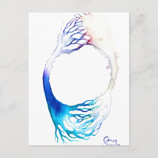 つながりポスター ポストカード (正面)