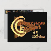 つながりレコード:はがき – 公式 ポストカード (正面/裏面)