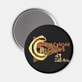 つながりレコード：マグネットアルファ マグネット (正面/裏面)