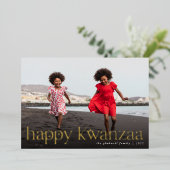 つながり |フルフォトクワンザ 箔シーズンカード (立ち正面)