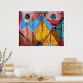 つながり、「宇宙つながり」 ポスター (キッチン)