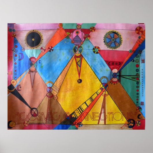 つながり、「宇宙つながり」 ポスター (正面)