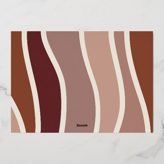 つながり | 3写真Kwanzaa 箔シーズンカード (裏面)