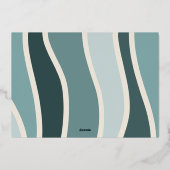 つながり | Full Photo Joyous Kwanzaa 箔シーズンカード (裏面)