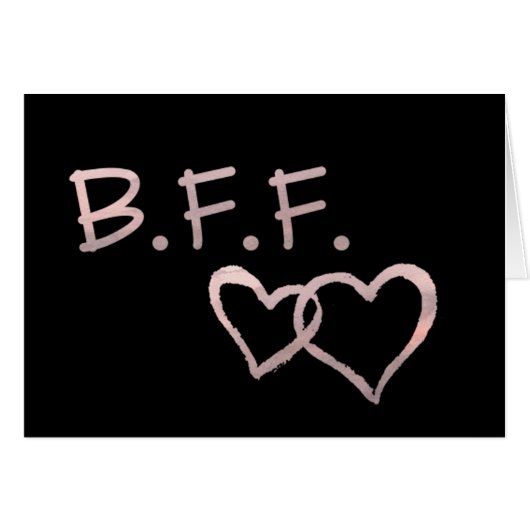 つながれたハートとのB F F (正面横)