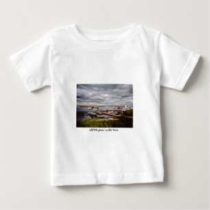 つながれる幼児T/3 Floatplanes ベビーTシャツ