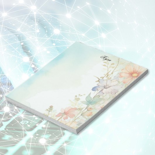 つばき花 ノートパッド