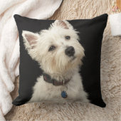 つばとのWestie (西の高地テリア) クッション (ブランケット)