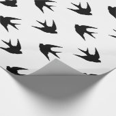 つばめおよび星 ラッピングペーパー (角)