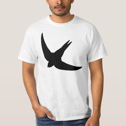 つばめのシルエット Tシャツ (正面)
