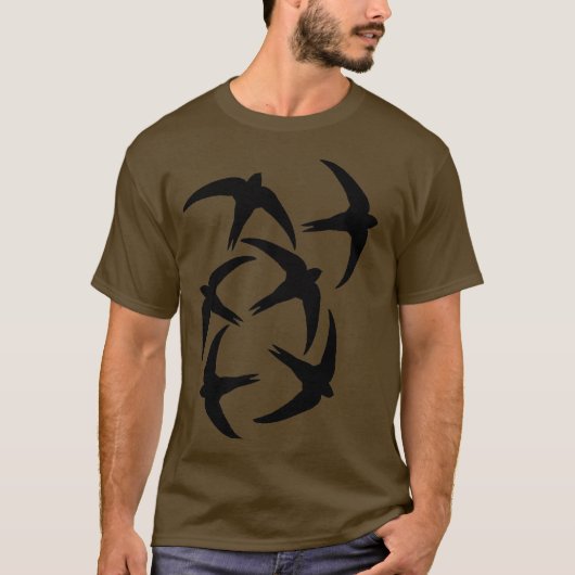 つばめの群 Tシャツ (正面)