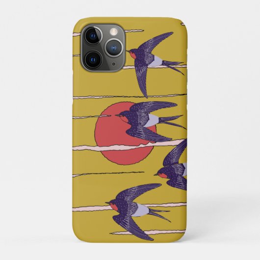 つばめの踊り Case-Mate iPhoneケース (裏)