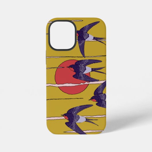 つばめの踊り iPhoneケース (裏面)