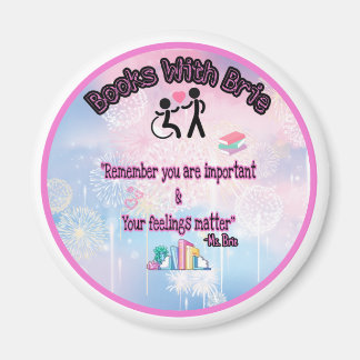 つば付きラウンドマグネット付き書籍 マグネット