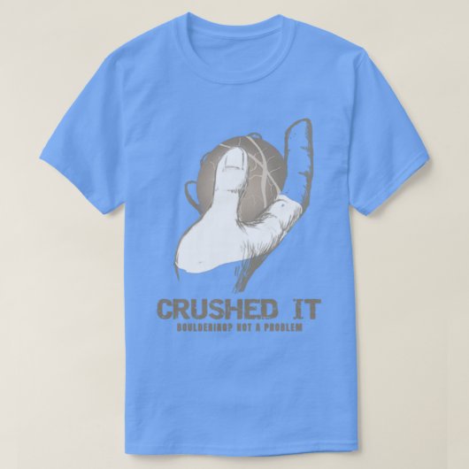 つぶした Tシャツ (デザイン正面)