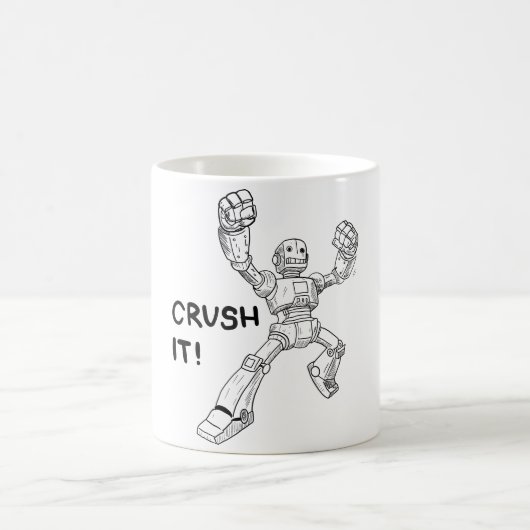 つぶす コーヒーマグカップ (中央)